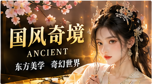 山海与笑容主题视觉